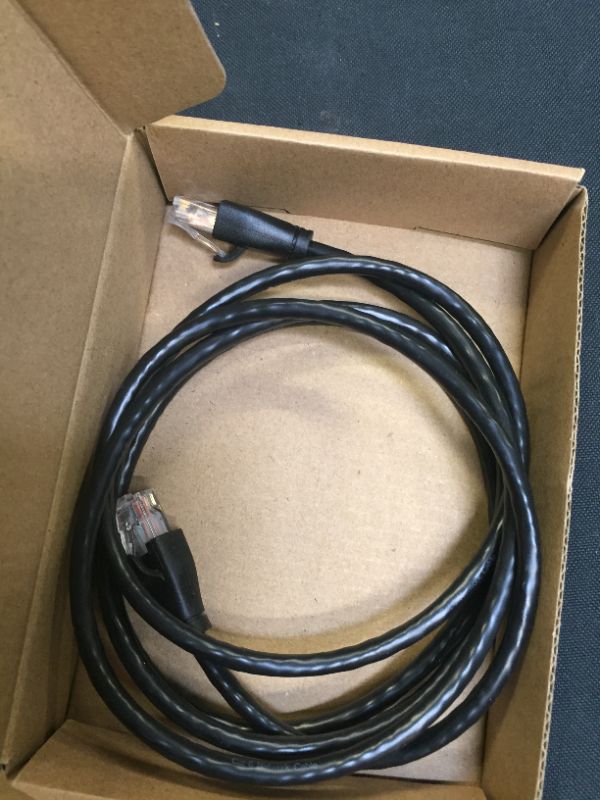 Photo 1 of Amazon Basics RJ45 Cat-6 Ethernet Patch Internet Cable - 5 Foot (1.5 Meters)