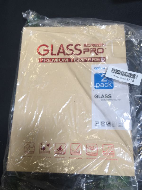 Photo 2 of 2 Pack Screen Protector Compatible with iPad 9th Generation / iPad 8th Generation 10.2 Inch