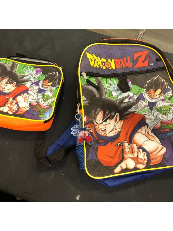 Photo 3 of Dragon Ball Z kids Backpack 2 pieces School Supplies Combo