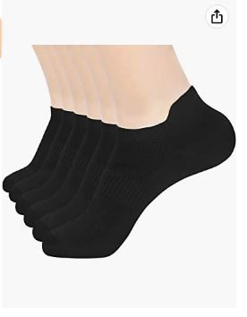 Photo 1 of ATBITER Ankle Socks Women's Thin Athletic Running Low Cut No Show Socks With Tab 6 Pairs
