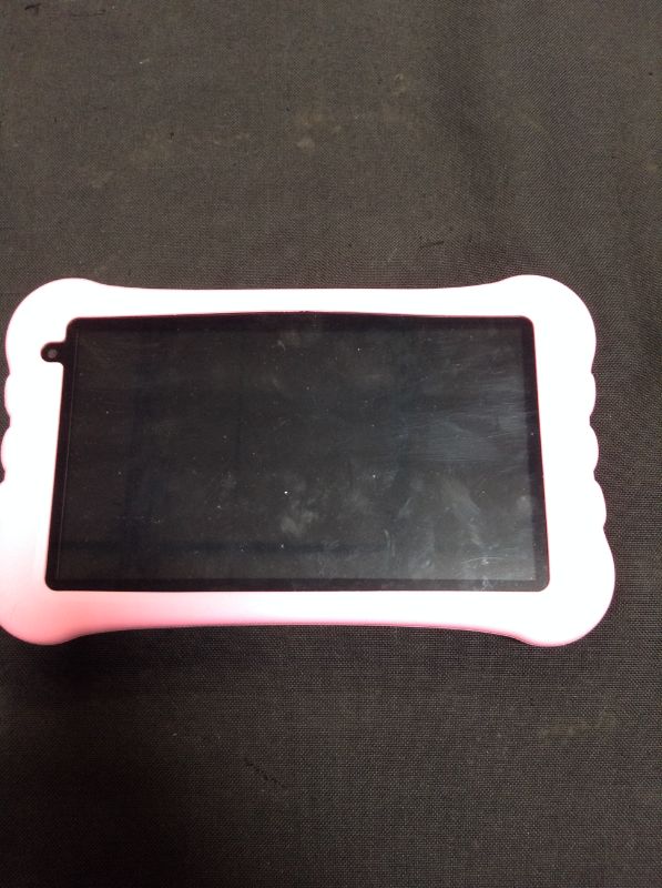 Photo 1 of HAOQIN HAOKIDS E7 ANDRROID TABLET --- MISSING CHARGER----