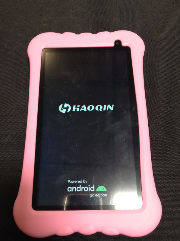 Photo 2 of HAOQIN HAOKIDS E7 ANDRROID TABLET --- MISSING CHARGER----