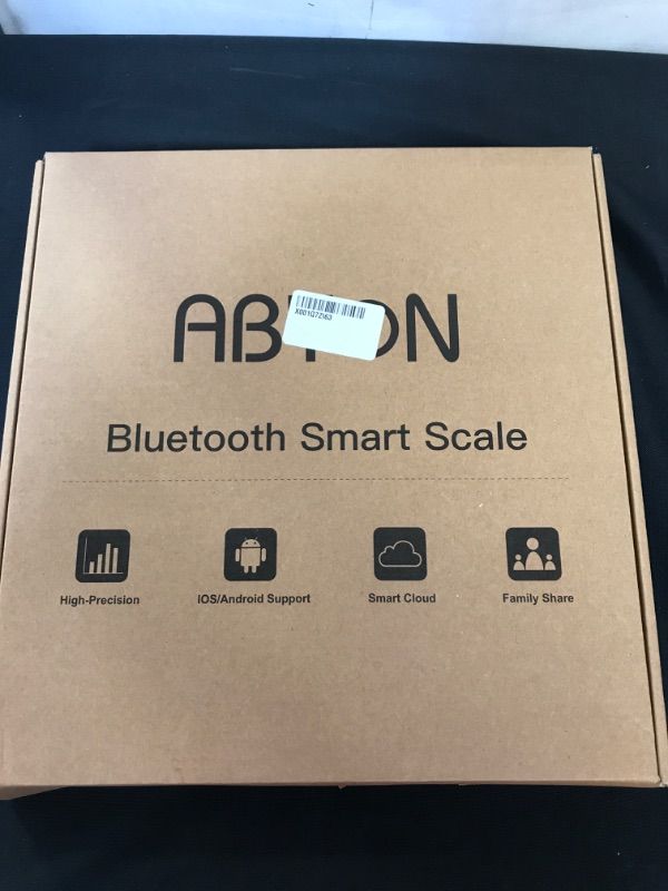 Photo 2 of ABYON Bluetooth Smart Bathroom Scale for Body Weight Digital Body Fat Scale,Auto Monitor Body Weight,Fat,BMI,Water, BMR, Muscle Mass with Smartphone APP,Fitness Health Scale
