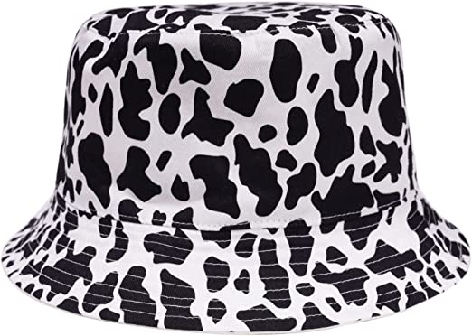 Photo 1 of accsa Tie-dye Bucket Hat for Women Wide Brim Reversible Bucket Hat Packable Summer Sun Hat
