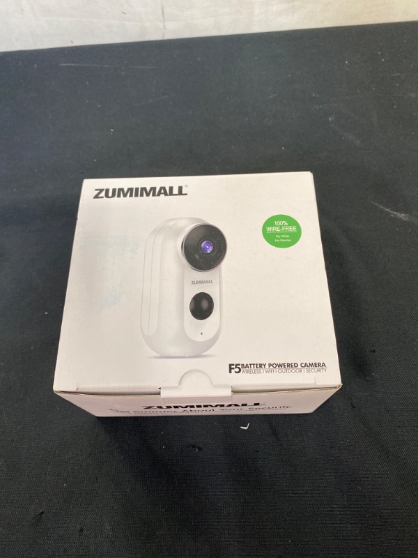 Photo 2 of ZUMIMALL Security Camera Outdoor, 2K FHD Battery Powered Wireless Camera with Siren, Outdoor & Indoor Rechargeable Surveillance Camera for Home Security, Night Vision, Motion Detection, 2.4G WiFi
