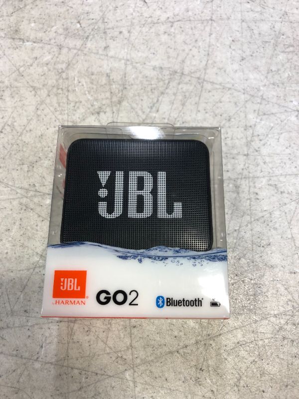 Photo 2 of JBL - Go 2 Portable Bluetooth Speaker - Black