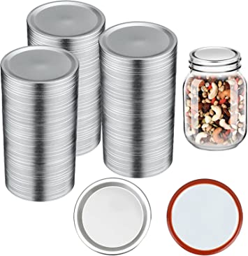 Photo 1 of 100 PCS CANNING LIDS