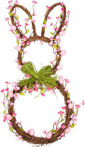 Photo 1 of 27 Inch Artificial Easter Wreath