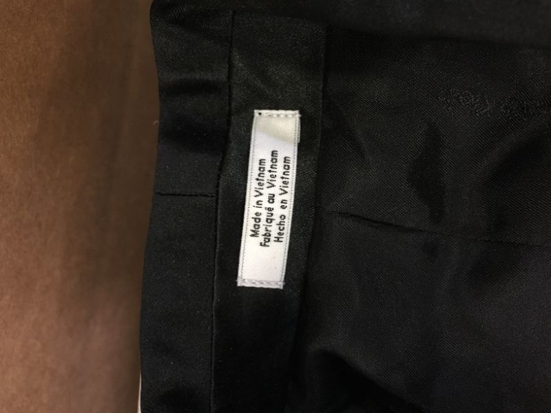 Photo 6 of Calvin Klein Boys' 2-Piece Formal Tuxedo Suit Set, Includes Jacket & Dress Pants, Satin Trim Detailing & Functional Pockets
size 12