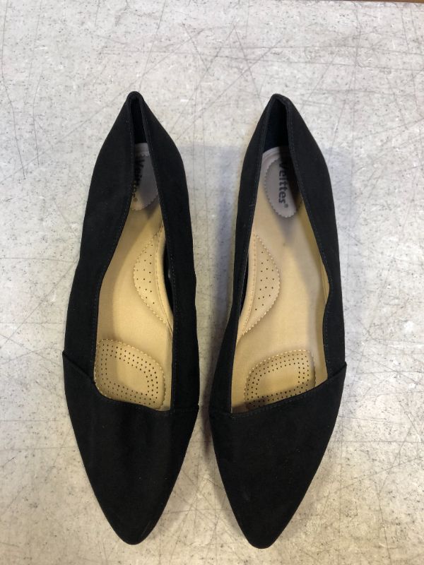 Photo 1 of black women's pointed toe footwear size 11