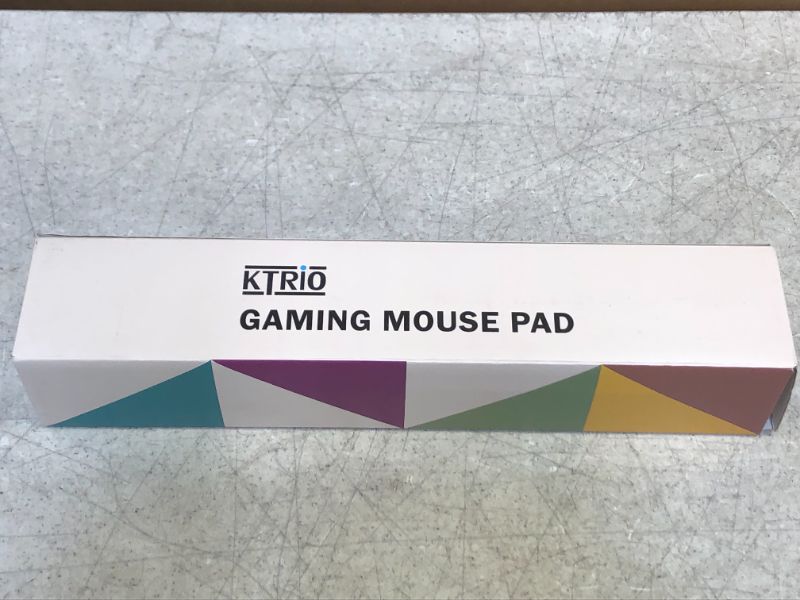 Photo 3 of KTRIO Large Gaming Mouse Pad with Stitched Edges