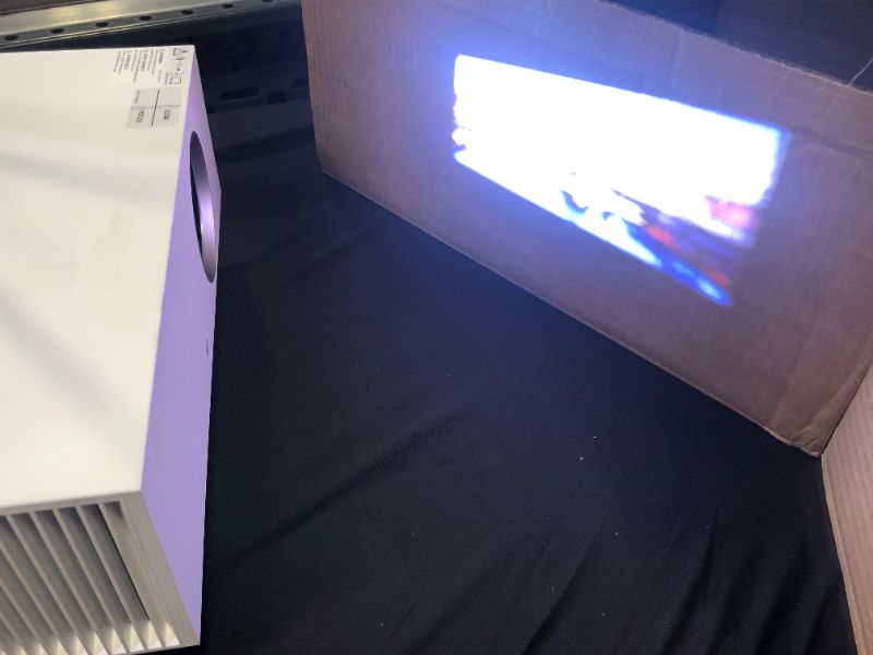 Photo 1 of LG HU810P 4K UHD Laser Smart Home Theater CineBeam Projector (White)---------new open for pictures  damage package 