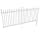 Photo 1 of Zippity Outdoor Products ZP19057 Burbank No Dig Vinyl Fence 44" W x 41" H, White
