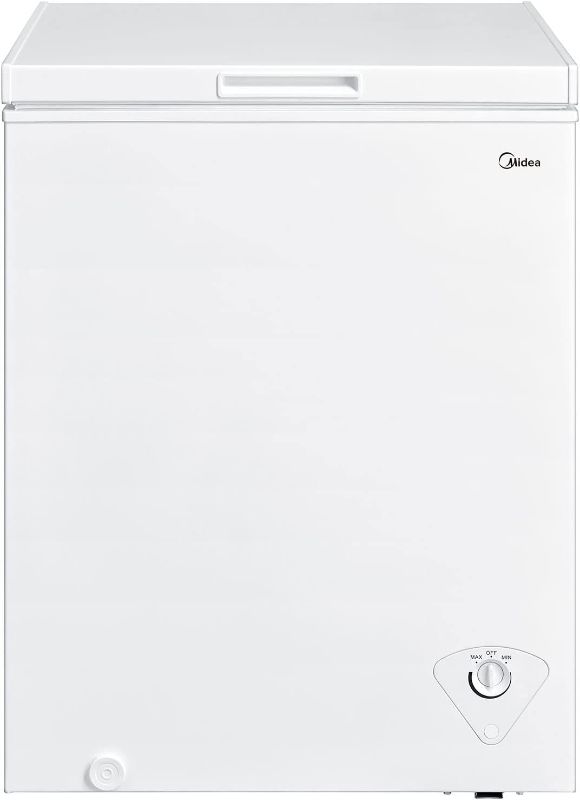 Photo 1 of Midea MRC050S0AWW Chest Freezer, 5.0 Cubic Feet, White
