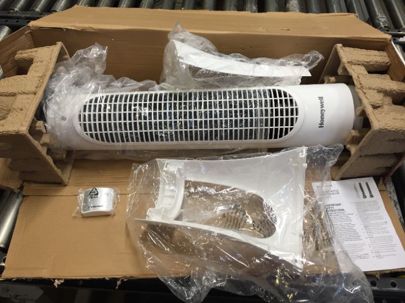 Photo 2 of Honeywell HYF260 Quiet Set Whole Room Tower Fan, White
