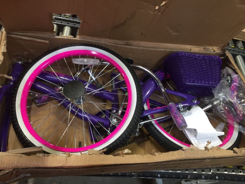 Photo 2 of Girls Kent 20-Inch Tiki Bay Bike, Purple, 20 inch