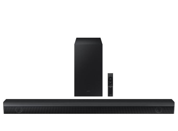 Photo 1 of Samsung - HW-Q600B 3.1.2ch Soundbar with Dolby Atmos / DTS:X - Black