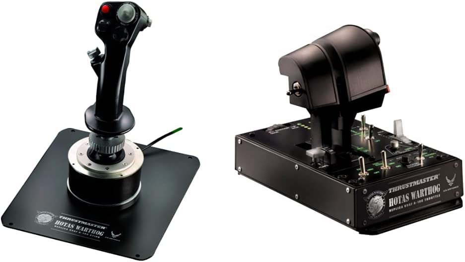 Photo 1 of Thrustmaster HOTAS Warthog Flight Stick (Windows) & HOTAS Warthog Dual Throttles (Windows)