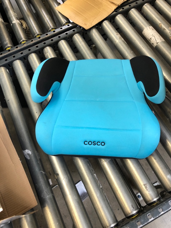 Photo 1 of Cosco Topside Backless Booster Car Seat, Turquoise------item has to be cleaned due to usage 