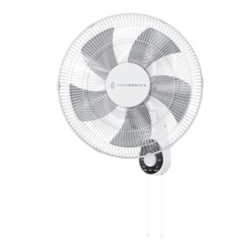 Photo 1 of 16" High Velocity Wall Mount Fan with 5 Blades, 3 Speeds, 90° Oscillating
