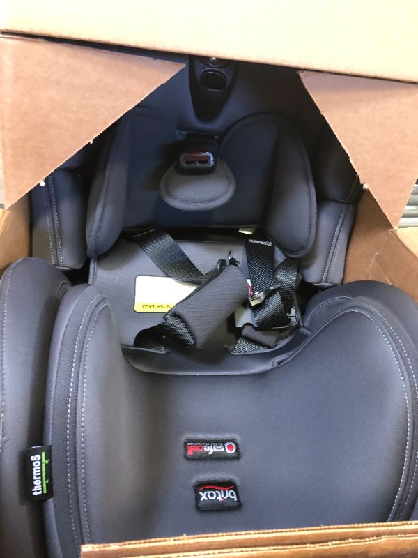 Photo 2 of Britax Boulevard ClickTight Convertible Car Seat, Cool N Dry Charcoal - Cooling & Moisture Wicking Fabric
