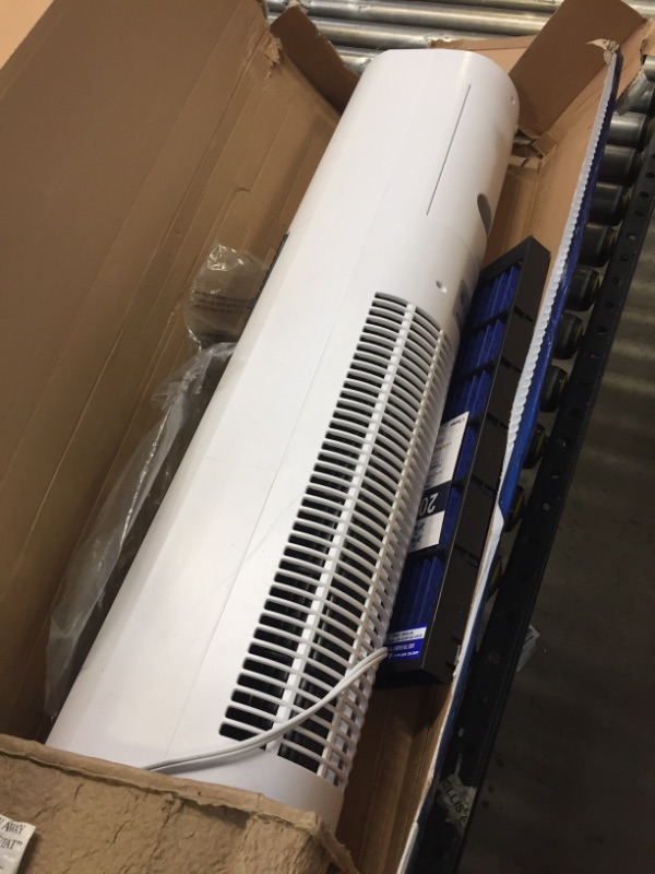 Photo 1 of Arctic Air Tower 2.0 Evaporative Air Cooler - Large Area Room Cooling, 4 Speed Settings, Quiet Oscillation, Space-Saving, Perfect for Bedroom, Living Room, Office & More
