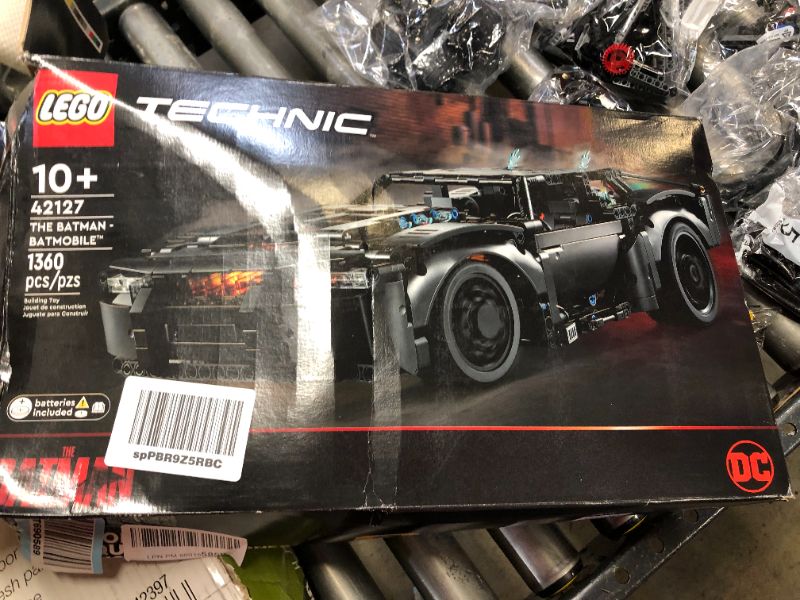 Photo 2 of LEGO Technic The Batman – Batmobile 42127 Building to Set for Kids, Boys, Girls; Make a Replica of The Batmobile with 8-Cylinder Engine; Ages 10+ (1,360 Pieces)
