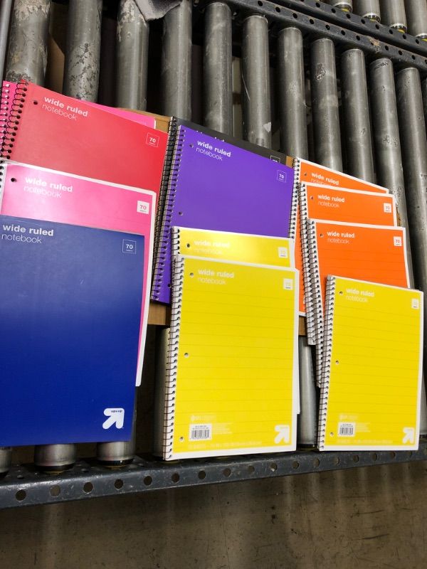 Photo 1 of 12 pack of notebooks (colors may vary)