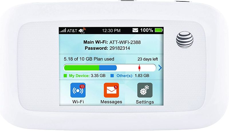 Photo 1 of ZTE Velocity | Mobile Wifi Hotspot 4G LTE Router MF923 | Up to 150Mbps Download Speed | WiFi Connect Up to 10 Devices | Create A WLAN Anywhere | GSM Unlocked - White
