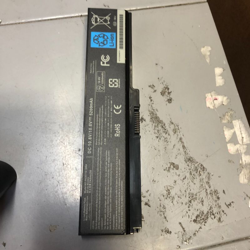 Photo 3 of PA3817U-1BRS Battery for Toshiba Satellite L755 C655 M645 L750P L600 L675 L675D L700 L745 L750D L755D M640 P745 Series, Fit PA3818u-1BRS PA3819U-1BRS …
