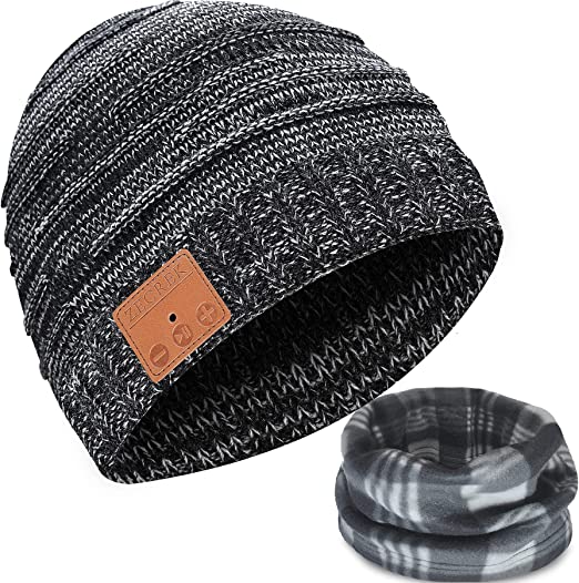Photo 1 of Bluetooth Beanie Hat,Mens Womens Winter Hat,Christmas Stocking Stuffers Gifts for Men Women Teen Boys Girls Teenage
