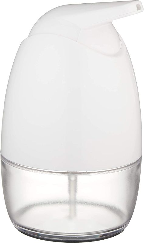 Photo 1 of Amazon Basics Pivoting Soap Pump Dispenser - White
