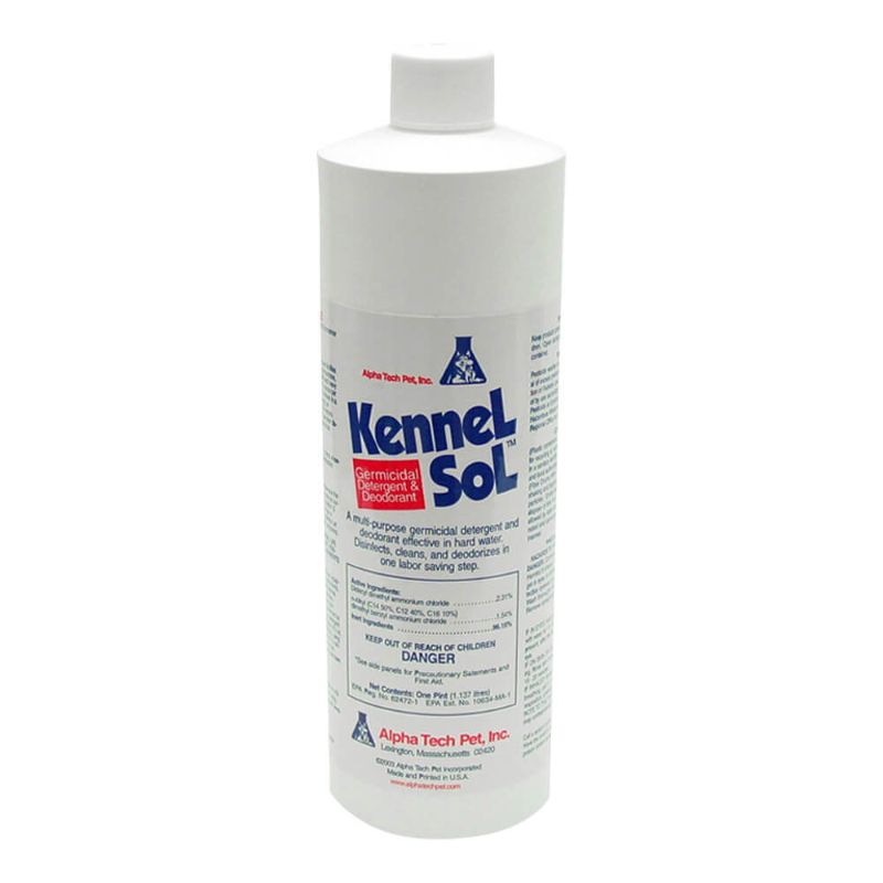Photo 1 of Alpha Tech Pet Inc. KennelSol Germicidal Detergent & Pet Deodorant, 16-oz bottle