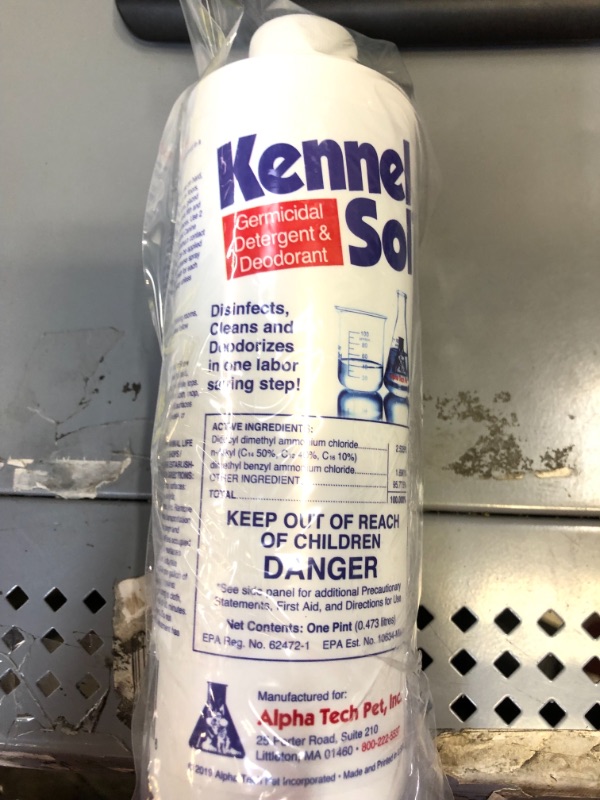 Photo 3 of Alpha Tech Pet Inc. KennelSol Germicidal Detergent & Pet Deodorant, 16-oz bottle