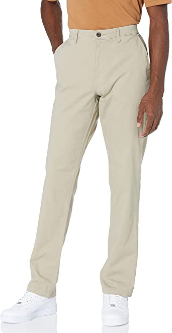 Photo 1 of Amazon Essentials Men's Athletic-Fit Casual Stretch Chino Pant 33X29
