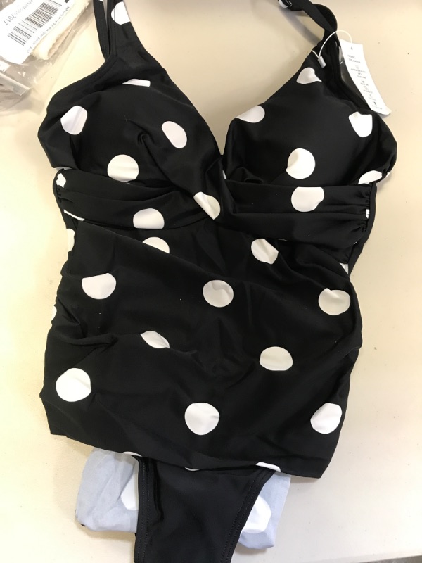 Photo 1 of AIDENOEY Womens One Piece Swimsuits Tummy Control, V Neck Monokini Swimwear, US Size 4-12, Bathing Suit for Women SIZE M  
