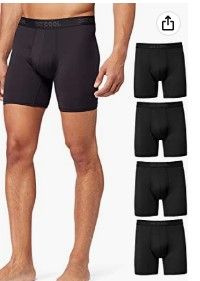 Photo 1 of 32 DEGREES COOL Mens 4-PACK Active Mesh Quick Dry Performance Boxer Brief  --Size XXL --
