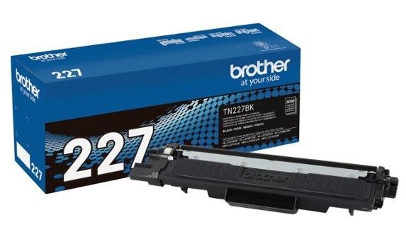 Photo 1 of Brother - TN227BK High-Yield Toner Cartridge - Black
