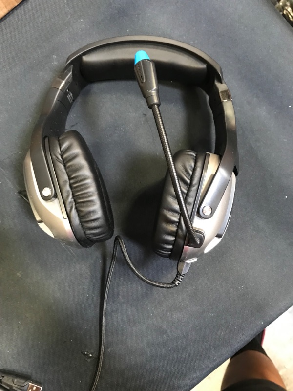 Photo 3 of Gaming Headset PC Gaming Headphones with Microphone Headset Over-Ear Noise Cancelling
