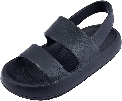 Photo 1 of AUSLAND Women's Flat Sandals Two Strap, Casual Dress Comfy Sandals Slingback Open-toe 90121
size 9.5