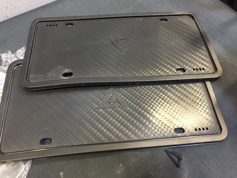 Photo 2 of Aujen Silicone License Plate Frames