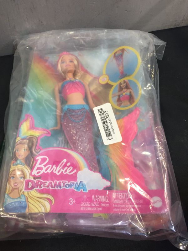 Photo 2 of Barbie Rainbow Lights Mermaid Doll