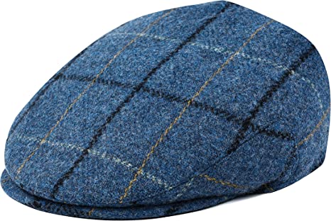 Photo 1 of FEINION Men's Wool Tweed Newsboy Ivy Cap Gatsby Golf Flat Hat
62CM