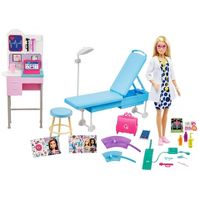 Photo 1 of ?Barbie Careers Medical Doctor Doll Playset, BOX DMG 

