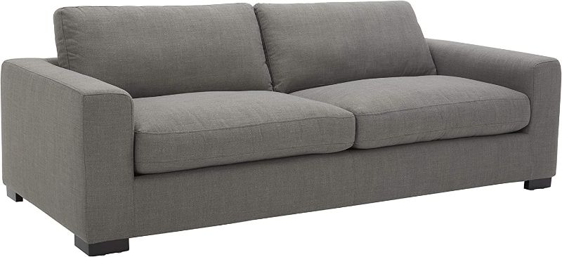 Photo 1 of Amazon Brand - Stone & Beam Westview Extra-Deep Down-Filled Sofa Couch, 89"W, Smoke
NEW