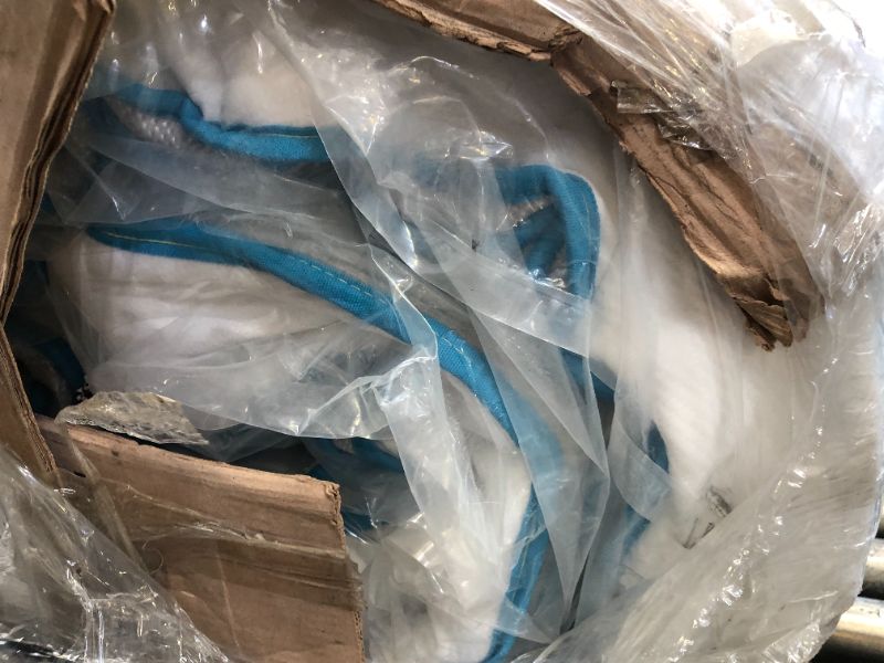 Photo 1 of Linenspa Memory Foam Mattress Innerspring Hybrid California King 8" LS08CKMFSP, WRAPPED IN PLASTIC BUT PUNCTURED DUE TO PACKAGE DMG 
