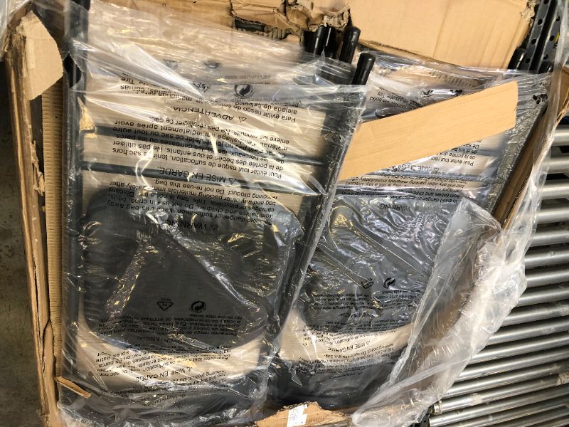 Photo 1 of 5 Piece Folding Table and Chair Set - Black - Cosco