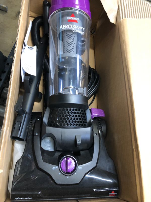 Photo 2 of BISSELL AeroSwift Compact Bagless Upright Vacuum - 2612A