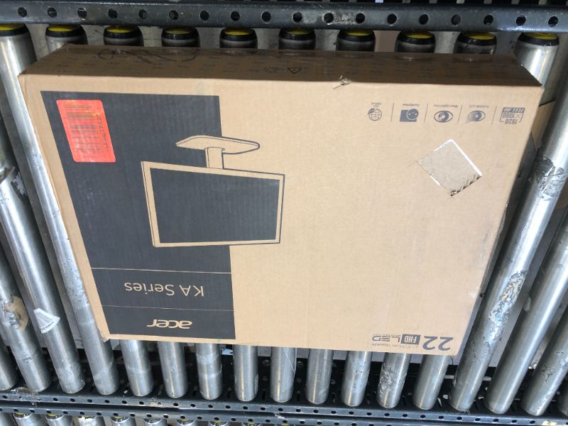 Photo 3 of Acer KA220HQ bi 22" (21.5” viewable) Full HD (1920 x 1080) TN Monitor (HDMI & VGA port),Black NO STAND, HEAVILY USED 
