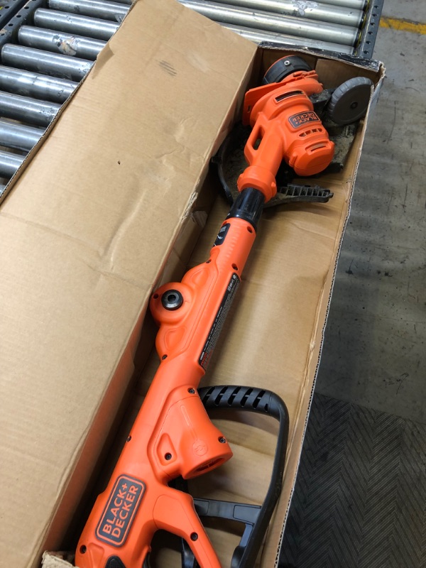Photo 1 of BLACK+DECKER String Trimmer with Auto Feed, Electric, 6.5-Amp, 14-Inch (BESTA510)
